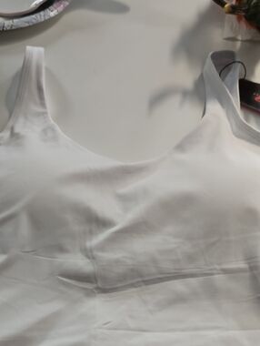 Seamless White Women's Everyday Bra